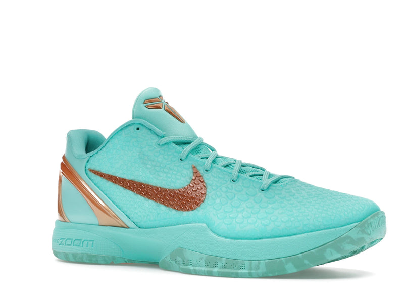 Nike Kobe 6 Protro Jalen Brunson Statue Of Liberty - Hyper Turquoise/Metallic Copper - IQ5774-300 - 03