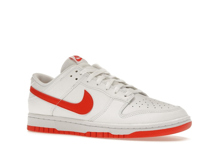 Nike Dunk Low Retro White Picante Red - visning 4