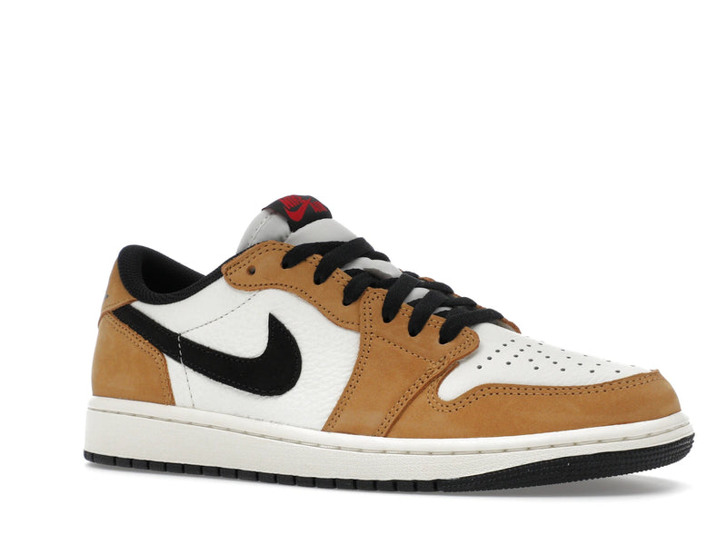 Air Jordan 1 Low OG Rookie Of The Year - Sail/Black-Golden Harvest-Gym Red - CZ0790-107 - 03