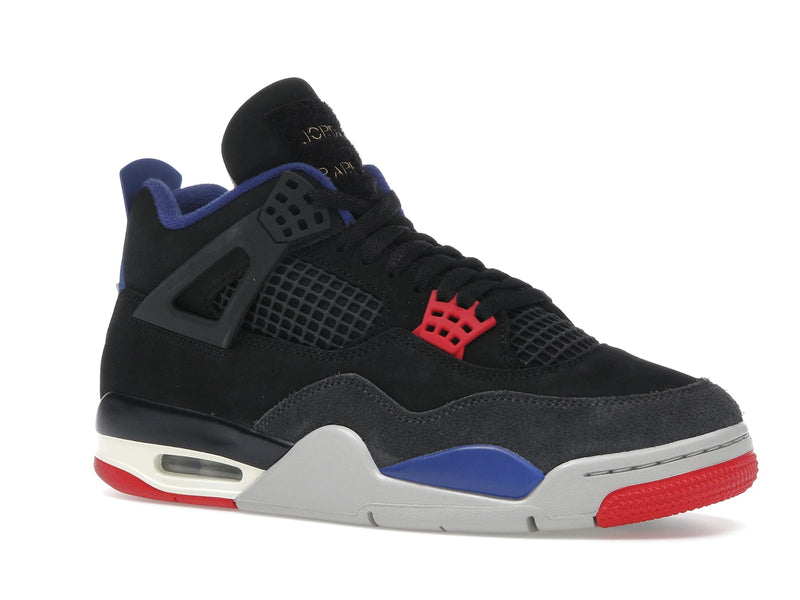 Air Jordan 4 Retro Rare Air Gold Lettering - Black/Fire Red/Deep Royal Blue/Dark Smoke Grey/Tech Grey - (Gold) FV5029-003 - 03
