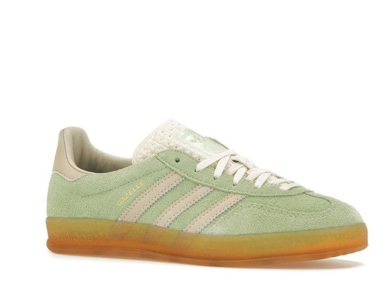 adidas Gazelle Indoor Semi Green Spark (Women's) - Semi Green Spark/Almost Yellow/Cream White - IE2948 - 03