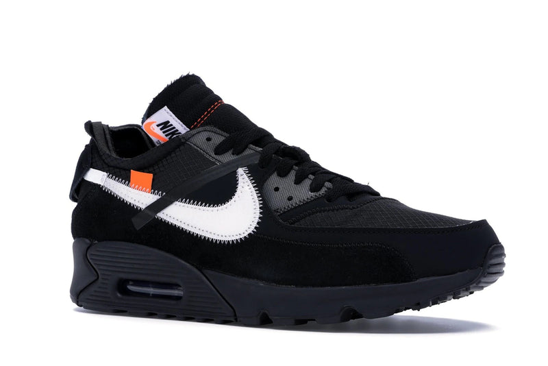 Nike Air Max 90 Off White Black - Black/Black-Cone-White - AA7293-001 - 03