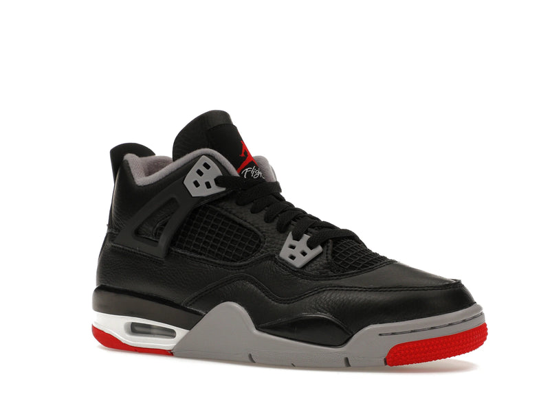 Air Jordan 4 Retro Bred Reimagined (GS) - Black/Cement Grey/Varsity Red/Summit White - FQ8213-006 - 03