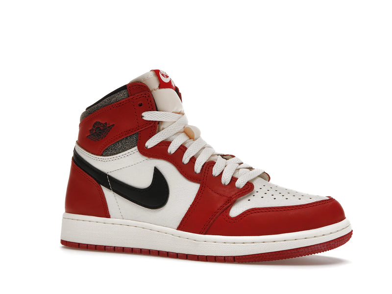 Air Jordan 1 Retro High OG Chicago Reimagined Lost And Found (GS) - Varsity Red/Black-Sail-Muslin - FD1437-612 - 03