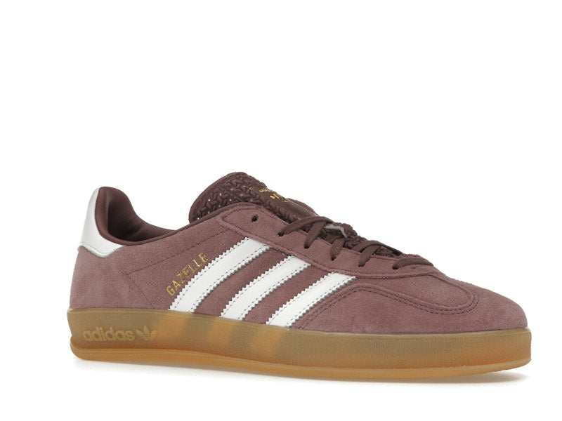 adidas Gazelle Indoor Shadow Fig (Women's) - Shadow Fig/Footwear White/Gum - IH5483 - 03