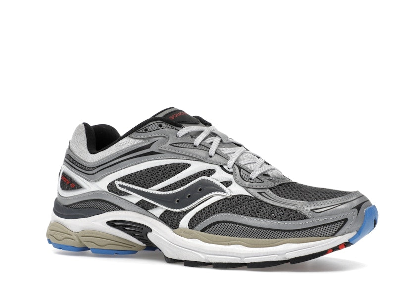 Saucony Progrid Omni 9 Metallic Grey Silver - visning 3