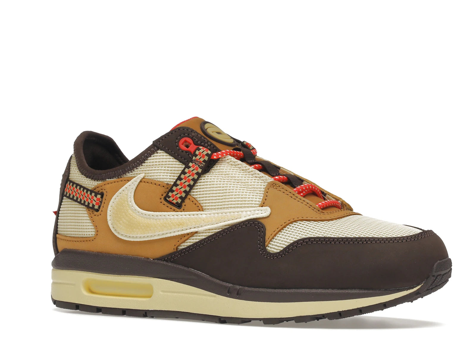 Nike Air Max 1 Travis Scott Baroque Brown - Baroque Brown/Lemon Drop-Wheat-Chile Red - DO9392-200 - 03