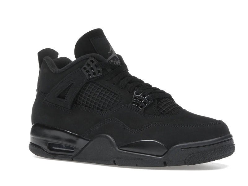 Air Jordan 4 Retro Black Cat (2025) - Black/Black/Light Graphite - FV5029-010 - 03