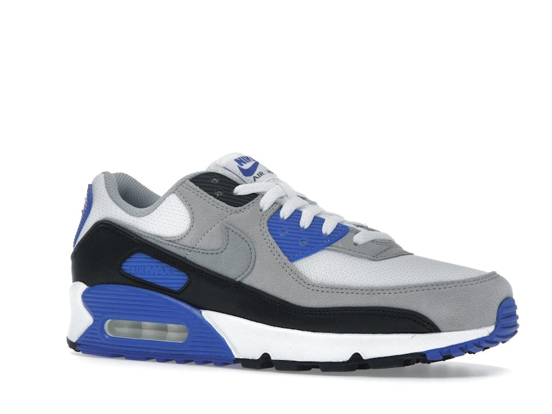 Nike Air Max 90 Hyper Royal - White/Light Smoke Grey/Black/Particle Grey - DM0029-112 - 03