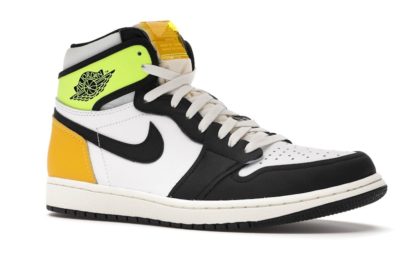 Air Jordan 1 Retro High White Black Volt University Gold - White/Black-Volt-University Gold - 555088-118 - 03