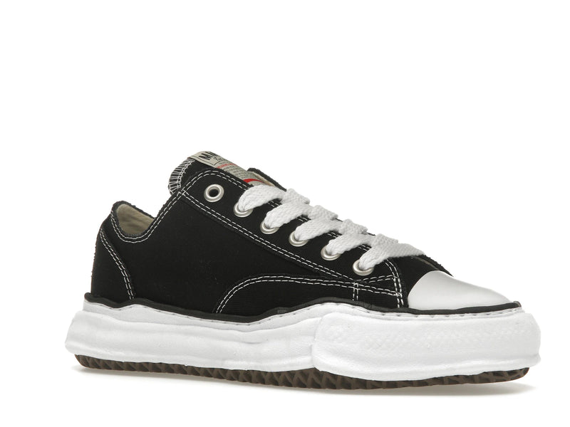 Maison Mihara Yasuhiro Peterson OG Sole Canvas Low - White/Black - A01FW702-BLK - 03