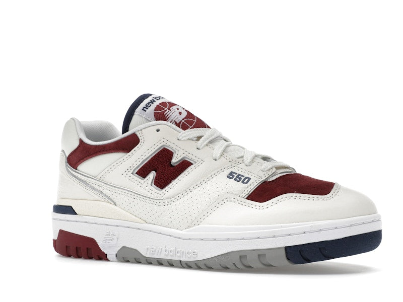 New Balance 550 Maroon Navy - White/Maroon/Navy - BB550VRC - 03