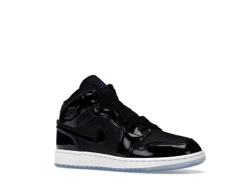 Air Jordan 1 Mid Space Jam (GS) - vista 3