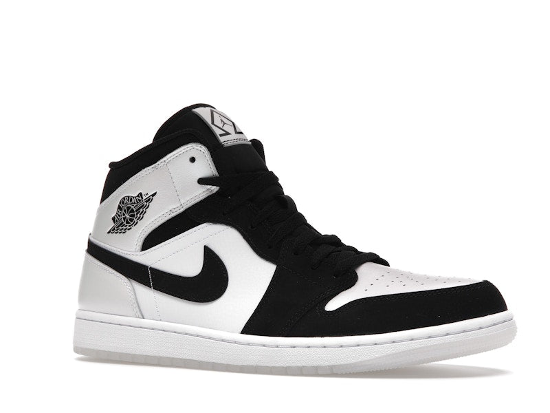 Air Jordan 1 Mid Diamond Shorts - White/Black - DH6933-100 - 03