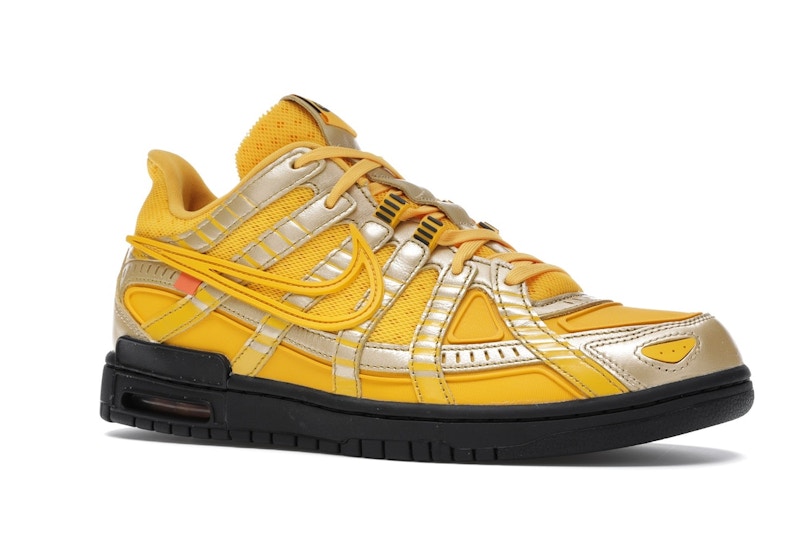 Nike Air Rubber Dunk Off White University Gold - view 3