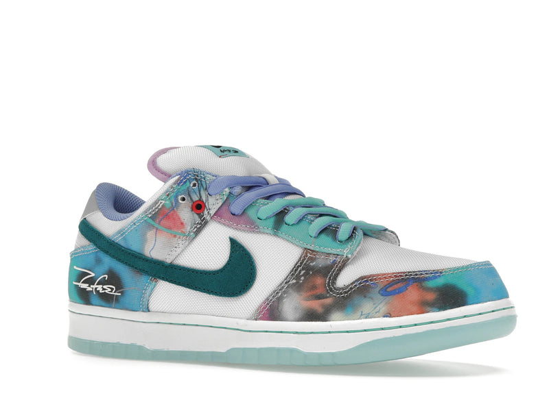 Nike SB Dunk Low Futura Laboratories Bleached Aqua - Bleached Aqua/Geode Teal/White - HF6061-400 - 03