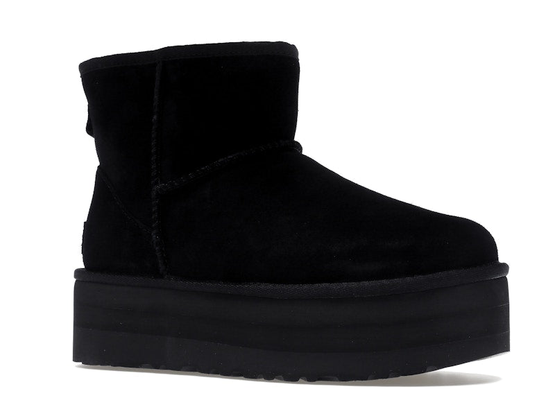 UGG Classic Mini Platform Boot Black (W) - view 3