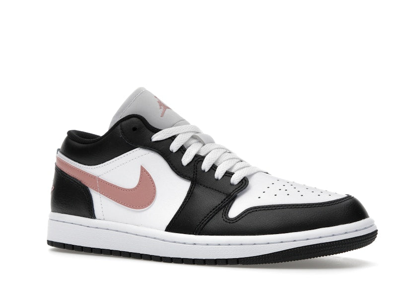 Air Jordan 1 Low Black Rust Pink - Black/Rust Pink/White - 553558-165 - 03