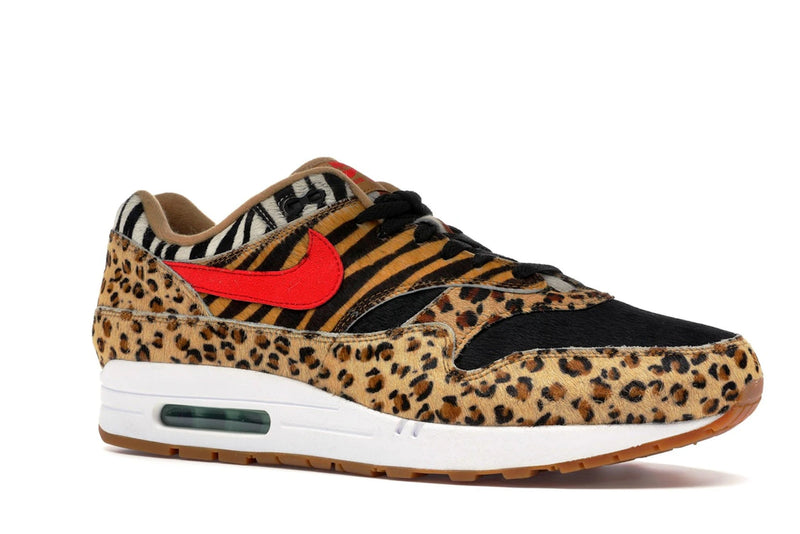 Nike Air Max 1 Atmos Animal Pack 2 (2018) Black Box - Wheat/Sport Red-Bison-Classic Green - AQ0928-700 - 03