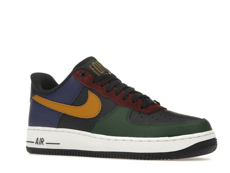 Nike Air Force 1 Low '07 LX Command Force Obsidian Gorge Green (Women's) - Gorge Green/Gold Suede/Obsidian - DR0148-300 - 03