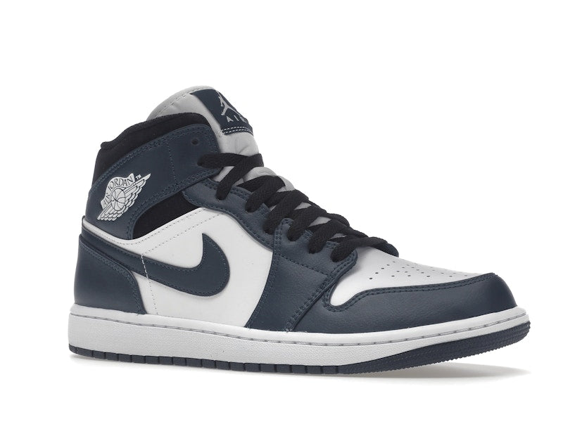 Air Jordan 1 Mid Dark Teal - Armory Navy/White-Black - 554724-411 - 03