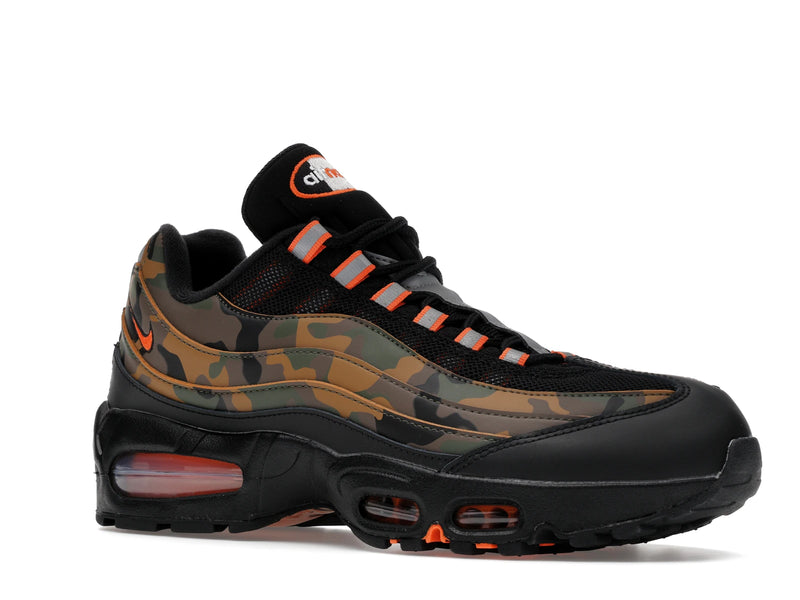 Nike Air Max 95 Safety Orange Camo - Black/Safety Orange/Metallic Silver/Golden Beige/Cargo Khaki - HQ1973-001 - 03