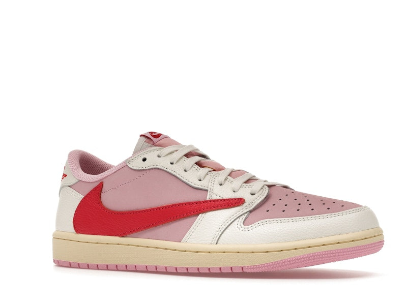 Jordan 1 Retro Low OG SP Travis Scott Sail Tropical Pink - view 4