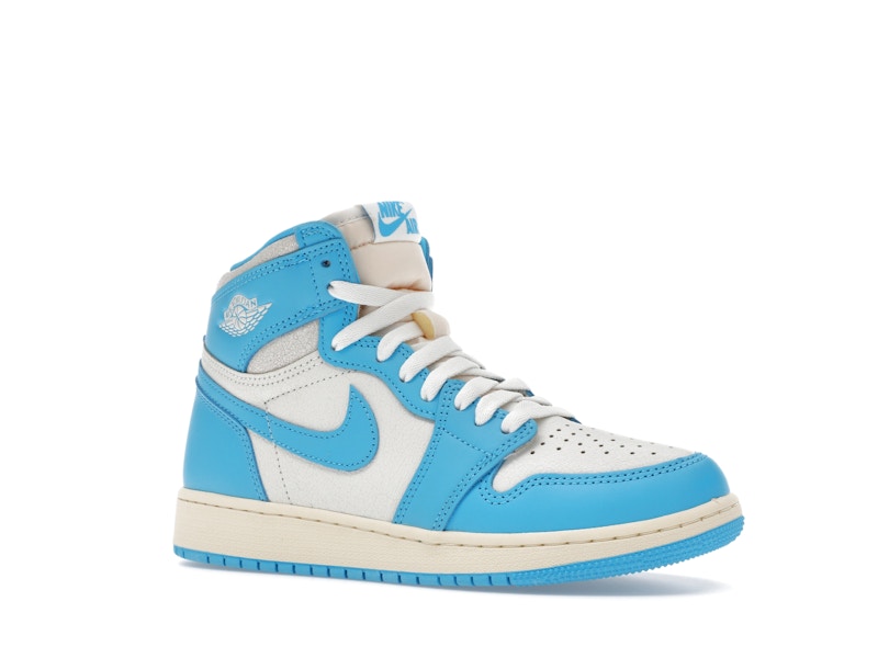 Air Jordan 1 Retro High OG Unc Reimagined (GS) - Dark Powder Blue/Dark Powder Blue-Sail - FD1437-402 - 03