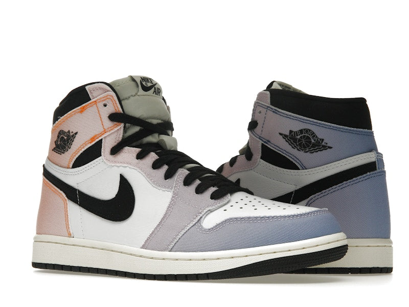 Air Jordan 1 Retro High OG Skyline - Vivid Orange/Black/Iced Lilac/True Blue/Sail - DX0054-805 - 03