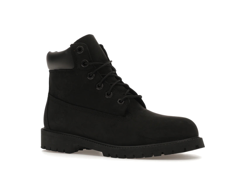 Timberland 6 Inch Premium Boot Black (GS) - Black Nubuck - TB012907-001 - 03