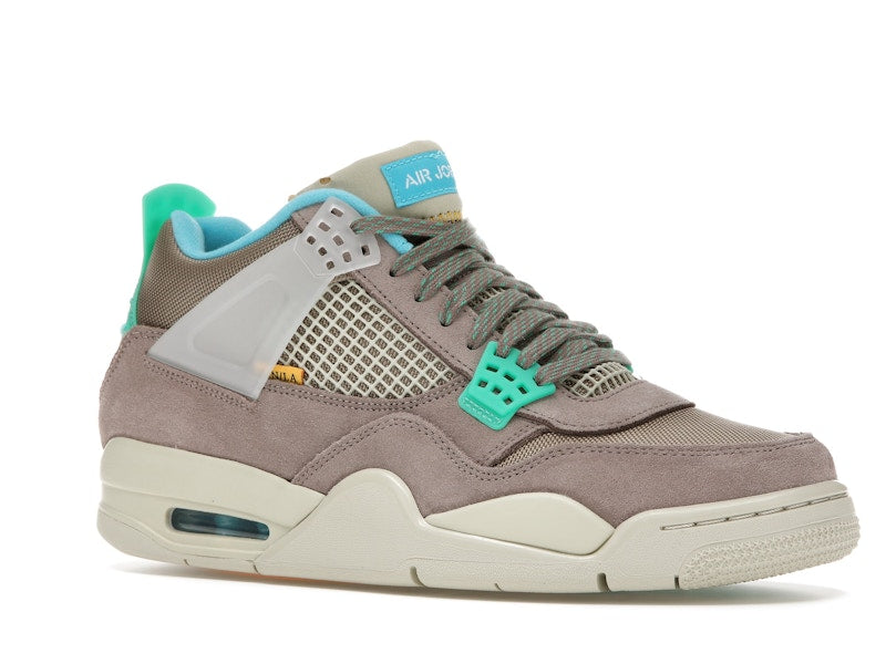 Air Jordan 4 Retro SP 30th Anniversary Union Taupe Haze - Taupe Haze/Blue Fury-Khaki-Roma Green - DJ5718-242 - 03