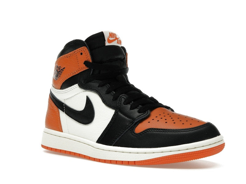 Air Jordan 1 Retro High OG Shattered Backboard (2025) - Black/Black-Sail-Starfish - DZ5485-008 - 04