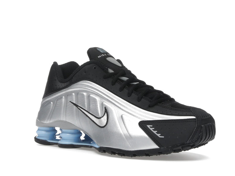 Nike Shox R4 Metallic Silver Black Psychic Blue - Metallic Silver/Black/Psychic Blue/Metallic Silver - HQ1988-004 - 04