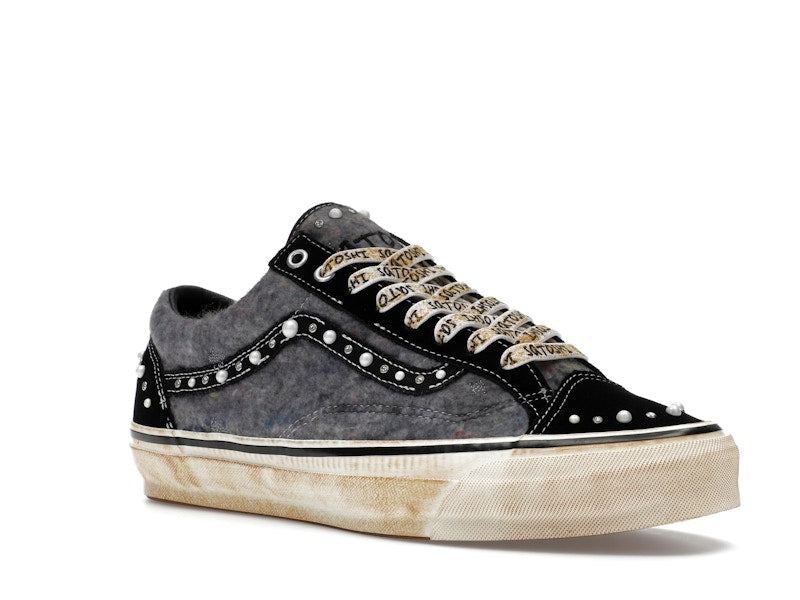Vans OTW Old Skool Reissue 36 Satoshi Nakamoto Pearlized Speckled Moving Blanket Grey - widok 5