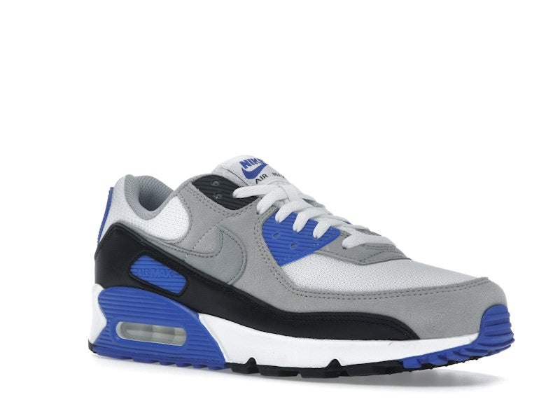 Nike Air Max 90 Hyper Royal - White/Light Smoke Grey/Black/Particle Grey - DM0029-112 - 04