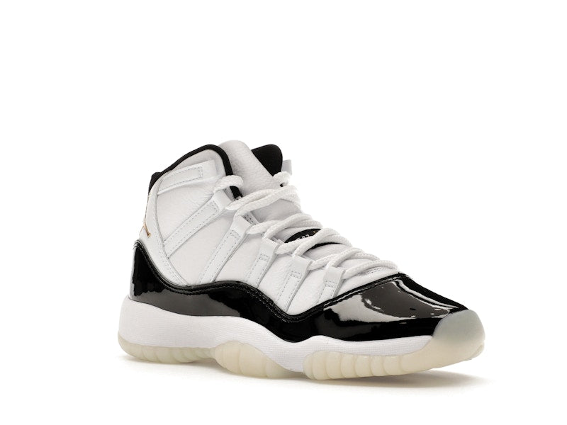 Air Jordan 11 Retro Dmp Defining Moments (2023) (GS) - Black/White/Metallic Gold - 378038-170 - 04