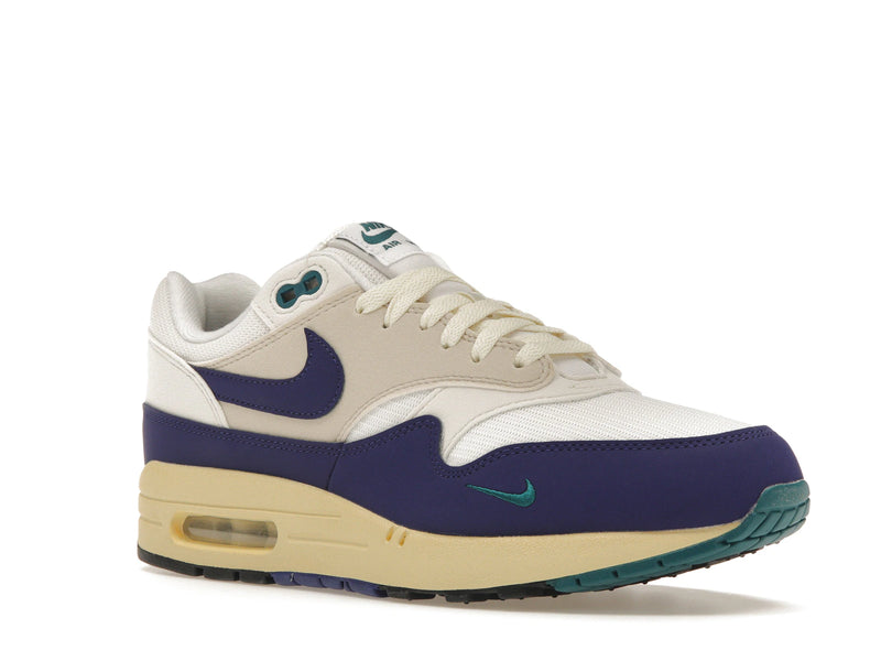 Nike Air Max 1 Athletic Department Deep Royal Blue - White/Fir/Sail/Midnight Navy/Coconut Milk - FQ8048-133 - 04