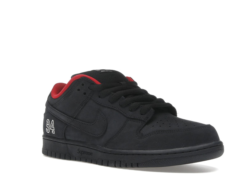 Nike SB Dunk Low Supreme 94 Black - Black/Black/Black - HQ8487-001 - 04