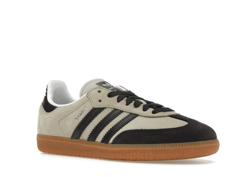 adidas Samba OG Putty Grey Black (Women's) - Putty Grey S24/Aurora Black S24/Silver Metallic - IE5835 - 04