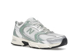 New Balance 530 Silver Metallic Mosaic Green - back view