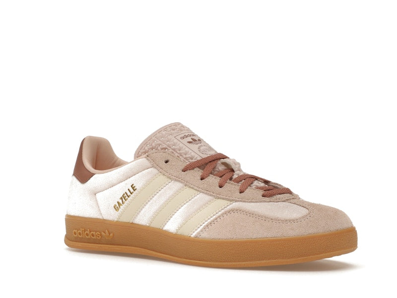 adidas Gazelle Indoor Wonder Quartz Velvet (Women's) - Wonder Quartz/Warm Clay/Gum - JR0232 - 04