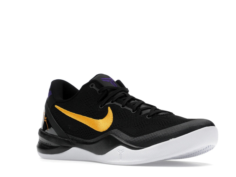 Nike Kobe 8 Protro Lakers Away - Black/University Gold-White-Court Purple - HF9550-001 - 04