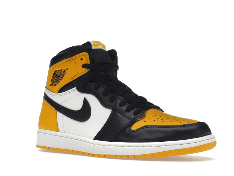 Air Jordan 1 Retro High OG Yellow Toe - Taxi/Black-Sail - 555088-711 - 04