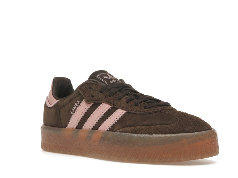 adidas Sambae Dark Brown Wonder Mauve (Women's) - vue 5