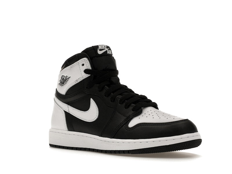 Air Jordan 1 High OG Black White (GS) - weergave 4