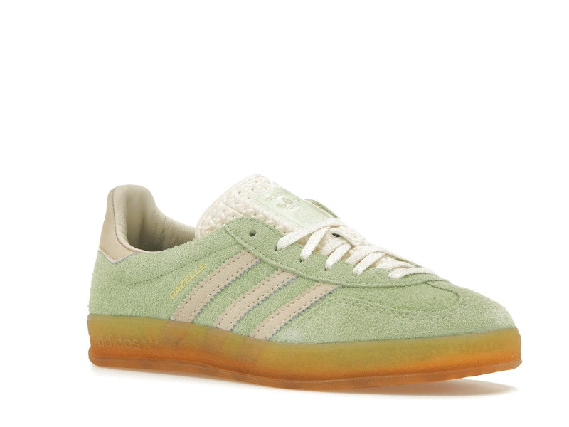 adidas Gazelle Indoor Semi Green Spark (Women's) - Semi Green Spark/Almost Yellow/Cream White - IE2948 - 04