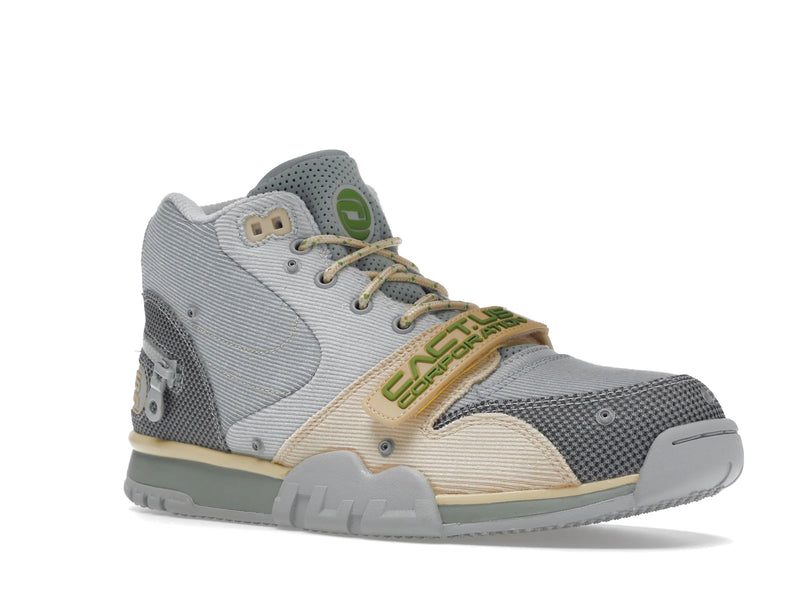Nike Air Trainer 1 SP Travis Scott Grey Haze - Grey Haze/Olive Aura-Canvas - DR7515-001 - 04