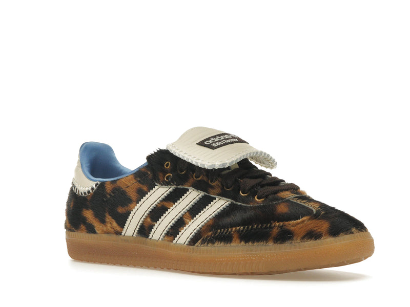 Adidas Samba Pony Wales Bonner Leopard - Dark Brown/Cream White - IE0578 - 04