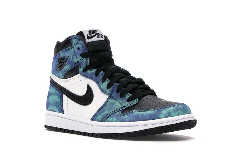 Air Jordan 1 Retro High Tie Dye (W) - White/Black-Aurora Green - CD0461-100 - 04