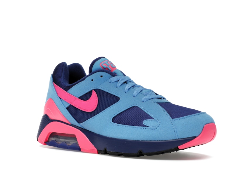 Nike Air Max 180 University Blue Hyper Pink - University Blue/Hyper Pink/Deep Royal Blue - HQ1706-401 - 04